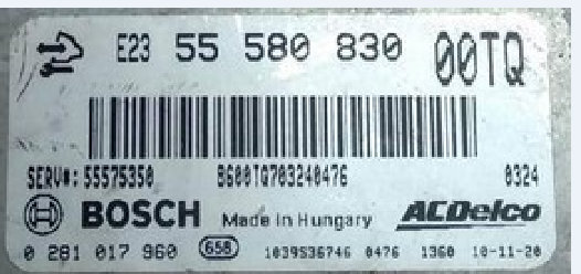 0281017960 55580830 1037529797 EDC17C18 Opel CORSA D 1.3L MTgearbox KTAG FULL.rar